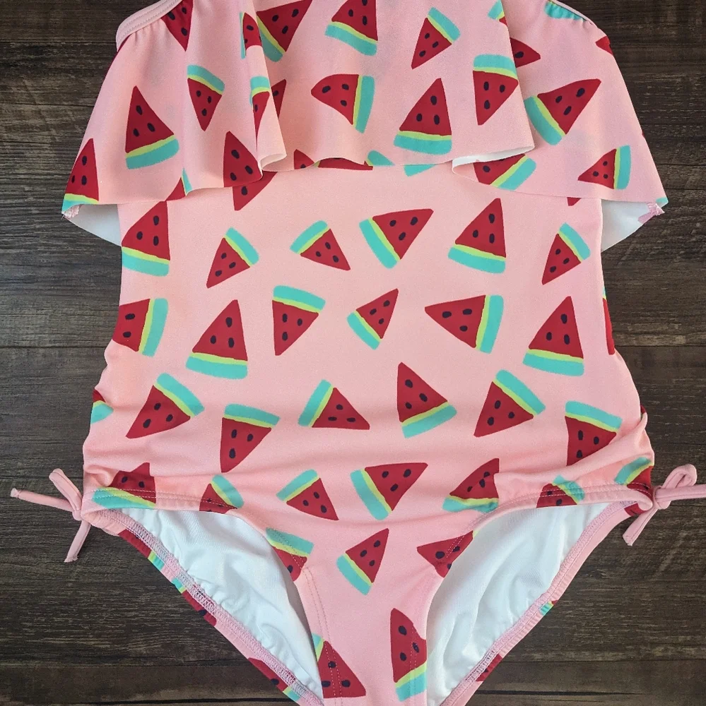 NWT Hanna Andersson Watermelon Swimsuit